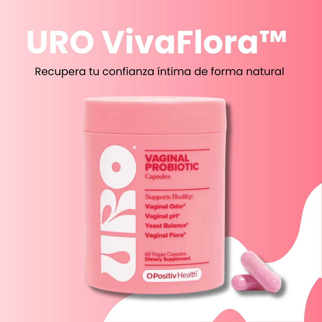 URO Vaginal Probiotic – Método VivaFlora™