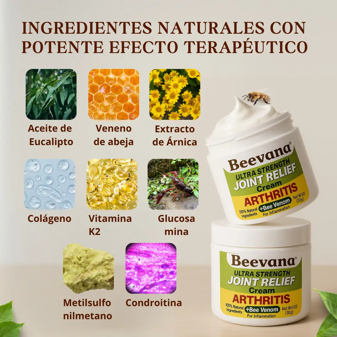 Beevana – Crema Natural Regeneradora para Articulaciones