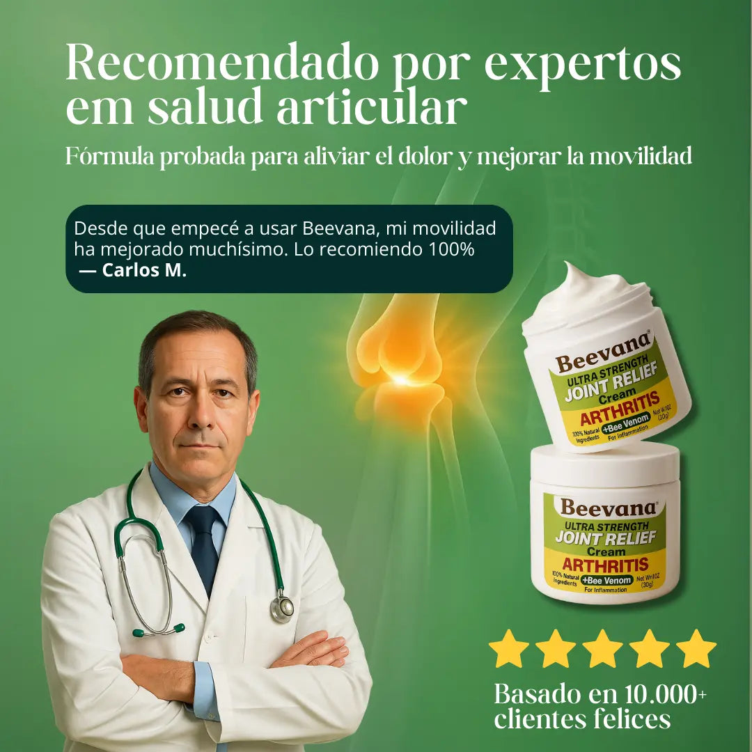Beevana – Crema Natural Regeneradora para Articulaciones