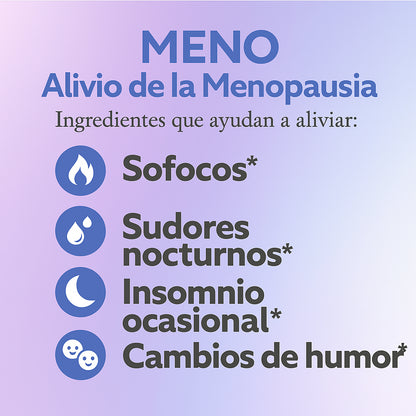 Meno – Suplemento Natural para la Menopausia