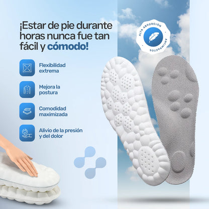 Plantilla Ortopédica 4D ComfortMax Anti-Impacto