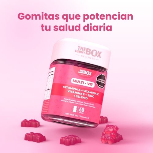 🎉 BLACK FRIDAY 🎉 - GOMAS MULTIVITAMINICO THE GUMMY BOX