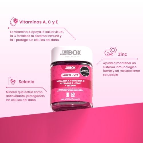 🎉 BLACK FRIDAY 🎉 - GOMAS MULTIVITAMINICO THE GUMMY BOX