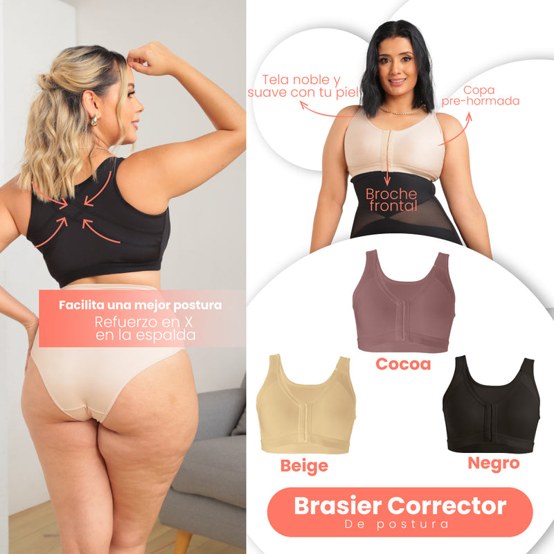 BRASIER CORRECTOR LEVANTA BUSTO POSTURE - 🎉 LLEVA 1 BRASIER Y RECIBE OTRO🎉