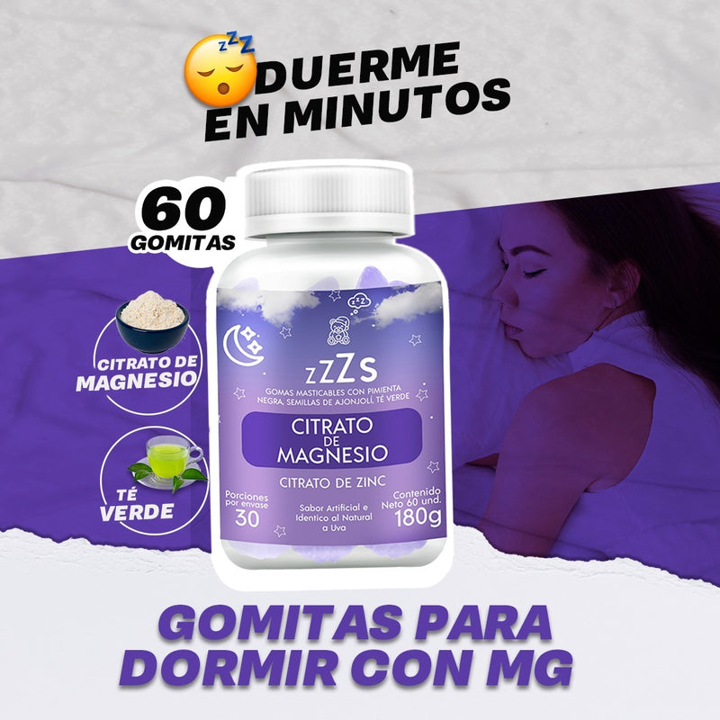 🎉 BLACK FRIDAY 🎉 - Gomitas para Dormir + Magnesio x 60 unid